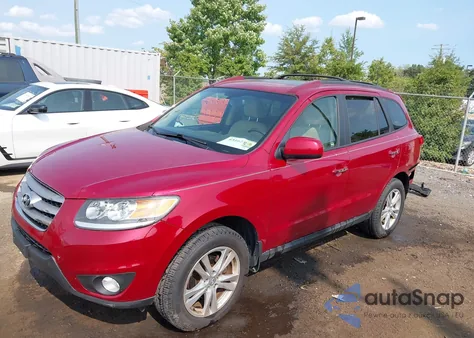 2012 Hyundai Santa Fe Limited V6 из США, поврежденный, VIN 5XYZK4AG7CG132966